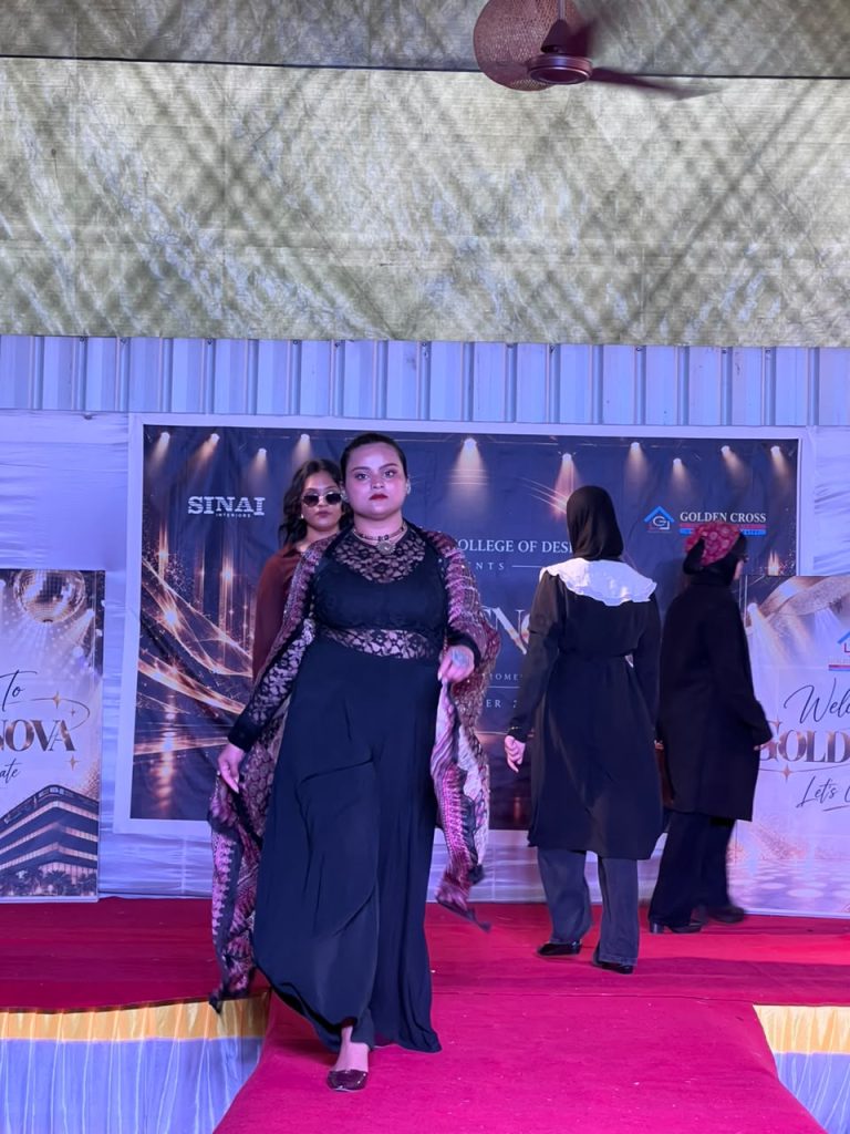 fashion show at golden cross college of design